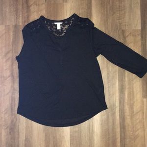 H&M Black Top